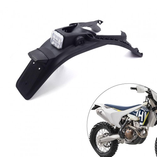 Off-road Motorcycle Modified Parts LED Taillight License Plate Holder Tail Light Support for HUSQVARNA FE TE TX 17-19picture3