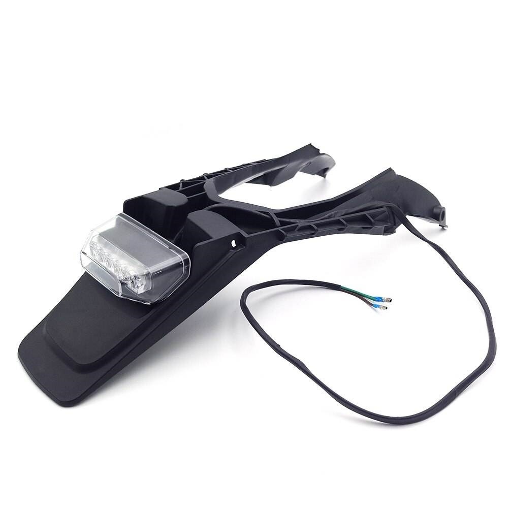 Off-road Motorcycle LED Tail Light Taillight Bracket License Plate Light Holder Support for HUSQVARNA FE TE 250 300 350 450