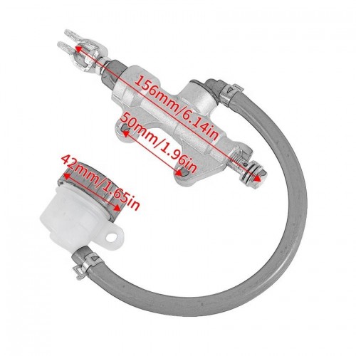 Motorcycle Rear Brake Master Cylinder for Yamaha 5JG-2583V-00 WR250F WR400F WR426F XT600 XT600E YZ250F YZ426Fpicture6