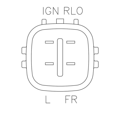 Voltage Regulator Compatible With Toyota RAV4 L4 2.4L 06-08 126600-3020picture2
