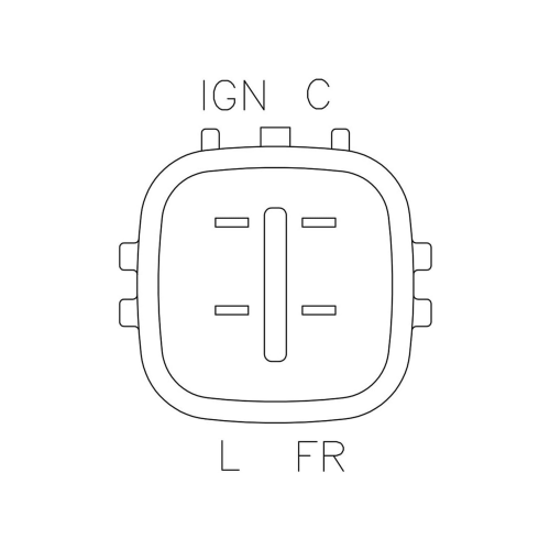 Voltage Regulator Compatible With Acura TSX L4 2.4L 04-08  126600-0140picture3