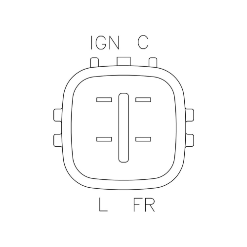 Voltage Regulator Compatible With Acura RL V6 3.5L 05-08 126600-3070picture2